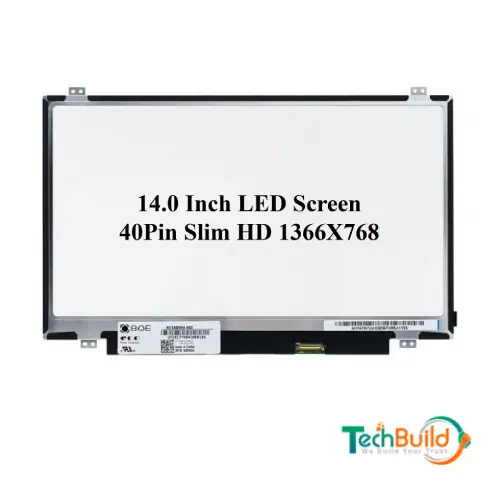 14.0 Inch Ultra 40 Pin HD (1366x768) Matt/Glossy Laptop Display