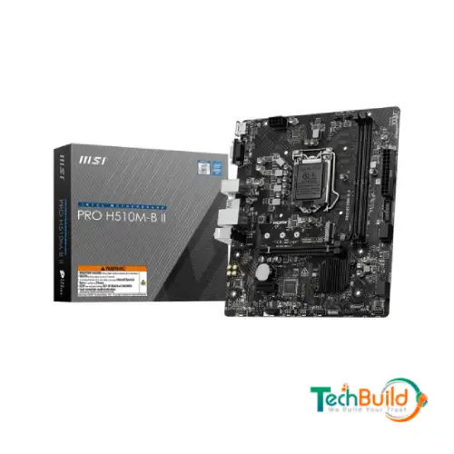 MSI PRO H510M-B II 10th Gen Micro-ATX Motherboard