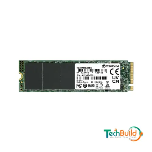 Transcend 115S 1TB M.2 2280 (M-Key) PCIe Gen3x4 Internal SSD #TS1TMTE115S